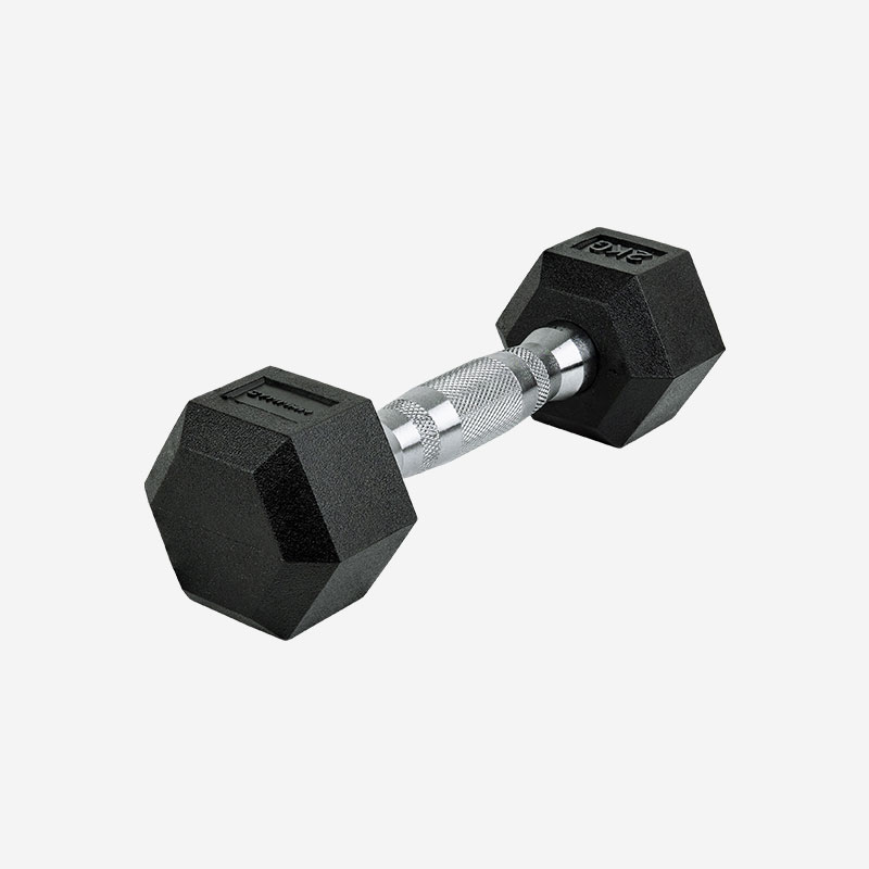 짐맨 PEV 육각 덤벨 냄새없는 아령 2kg, 2개 - 상세 이미지 3