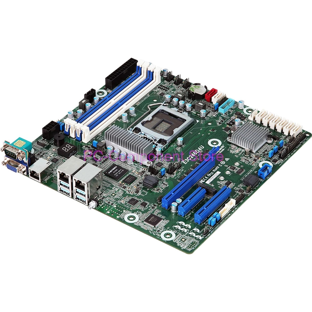 Xeon E-2100/2200 LGA1151 ECC IPMI E3C246D4UASRock호환 DDR4 지원서버 마더보드