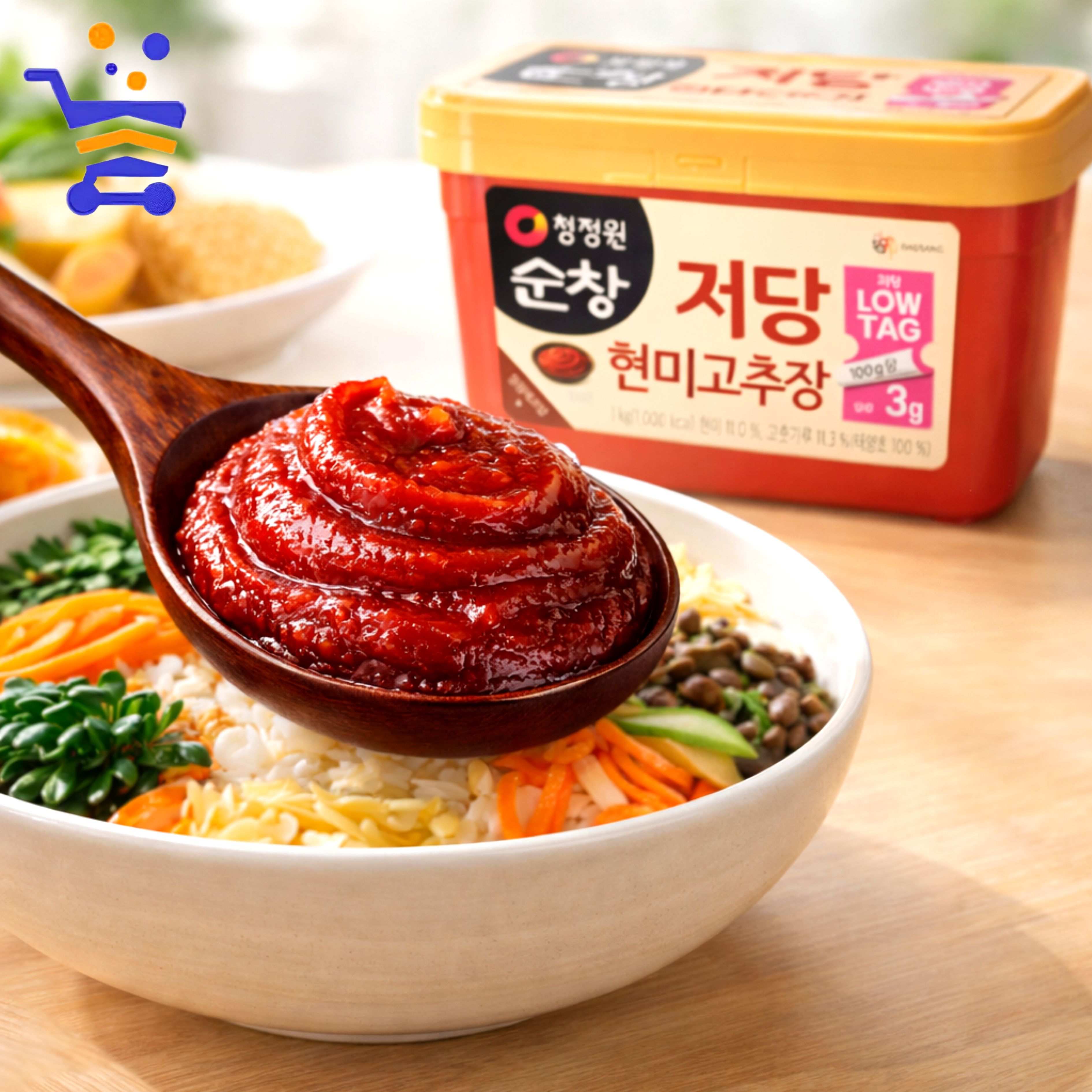 순창 맛있는 저당 현미 비빔밥 고추장 500g (7231) - 상품 이미지