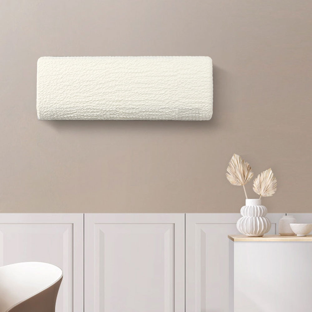 원더핏 에어컨커버 삼성 무풍 엘지 전기종호환 크림, 사각벽걸이형