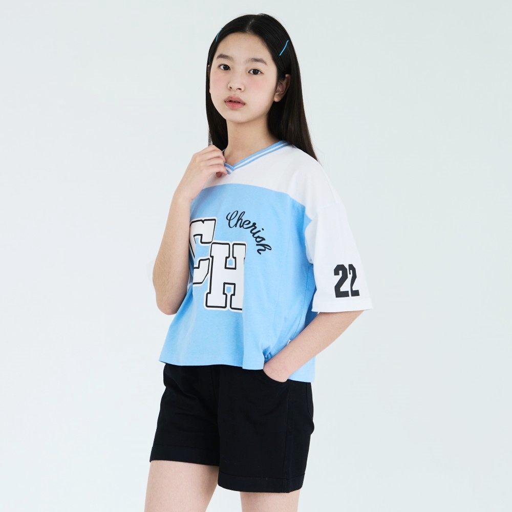 더데이걸 완벽한 썸머 롤업 3부 데님 TGTH24301 - 상세 이미지 2