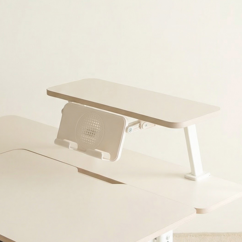 루나랩키즈 어린이 초등학생 바른자세 책상 베이직, 학생 공부 높이 각도 조절