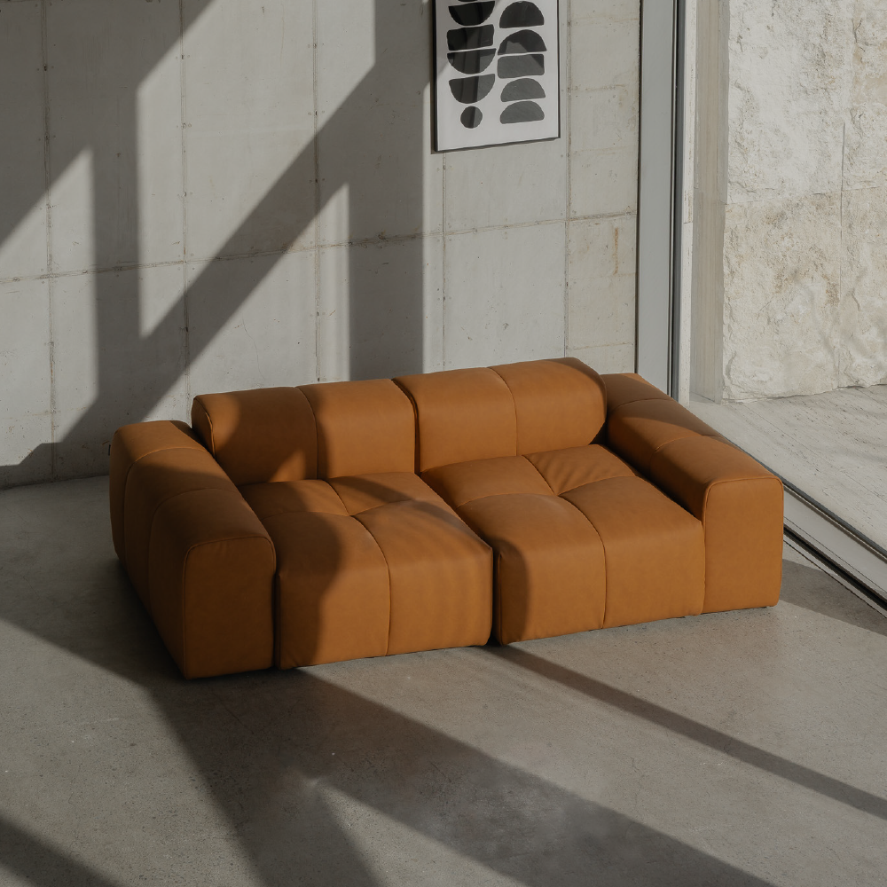 에덴느 몽블랑 카우치 쇼파 4인용 패브릭 구스 이지클린 4인 소파