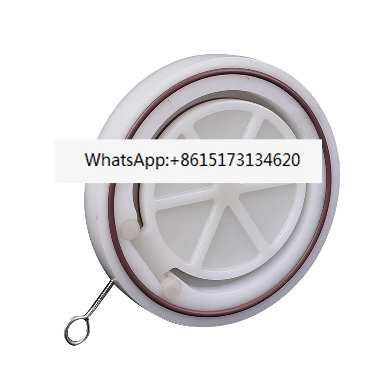PVDF 웨이퍼 체크밸브 화학 등급 단방향
