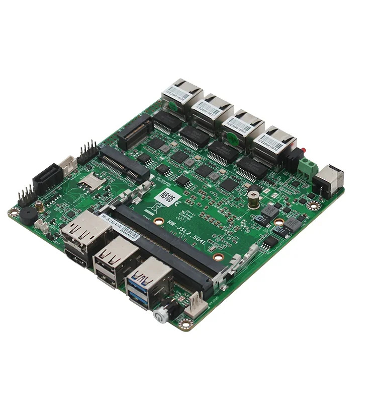 12x12 N5105/J6413/J6412 4개네트워크 포트 다네트워크 소프트 라우팅 메보드 4개2.5G 네트워크