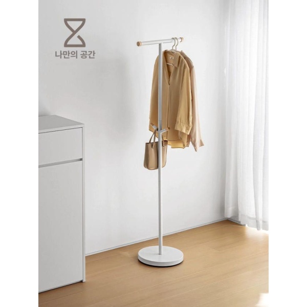 프리미엄 코너 스탠드 옷걸이 튼튼한행거 옷걸이행거 스탠드행거 T형 T형 옷걸이 - 상품 이미지