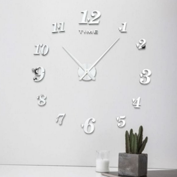 디자인 diy 벽 시계 스티커 붙이는 벽 시계 저소음 거실 - 상품 이미지