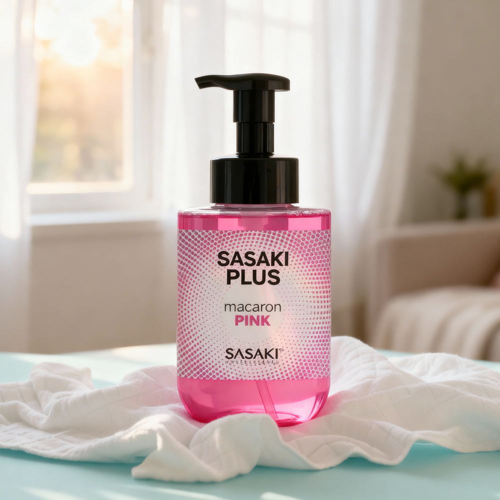 사사키 마카롱 보색 염색 컬러 샴푸 핑크 300ml 이미지 4