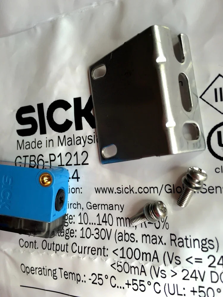 오리지널 SICK 광전스위치 B6-P1212 NO. 1052444