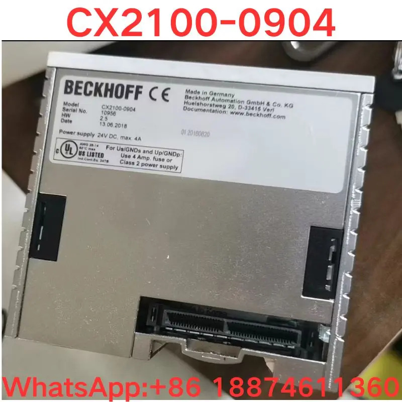 리퍼 OK PLC 호스트 컨트롤러 CX2100-0904 제공 가능