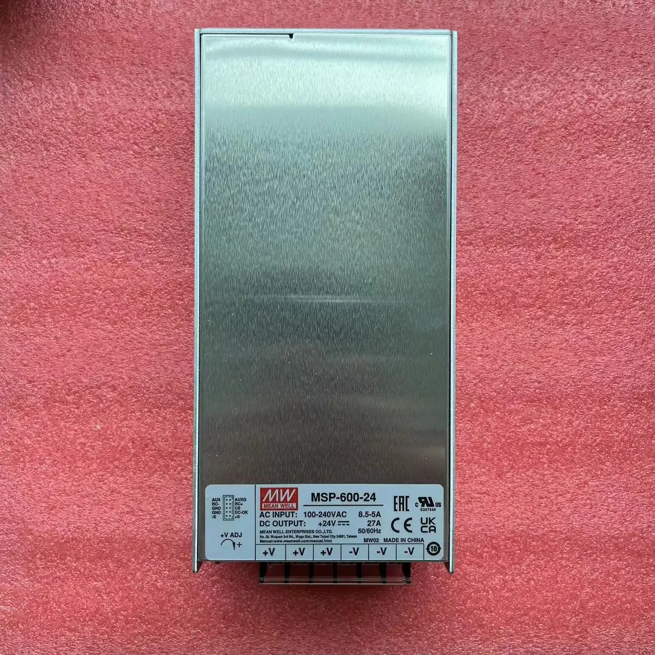 MEAN WELL MSP-600 MSP-600-12 12V 53A 600W 단일 출력 스위칭 전원공급장치