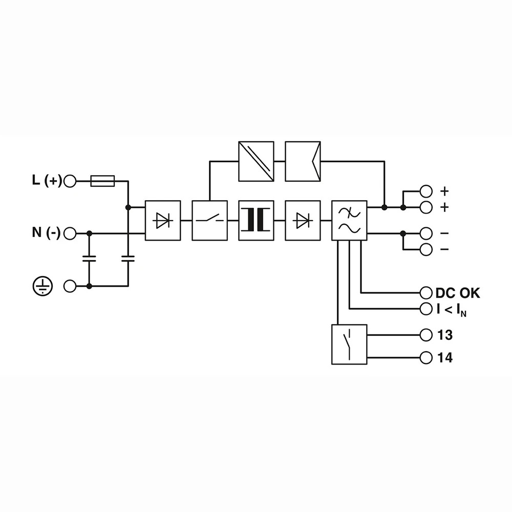 1개 2866747 Phoenix 스위칭 전원공급장치 출력 24VDC/3.5AQUINT-PS/1AC/24DC/3.5 QUINT POWER