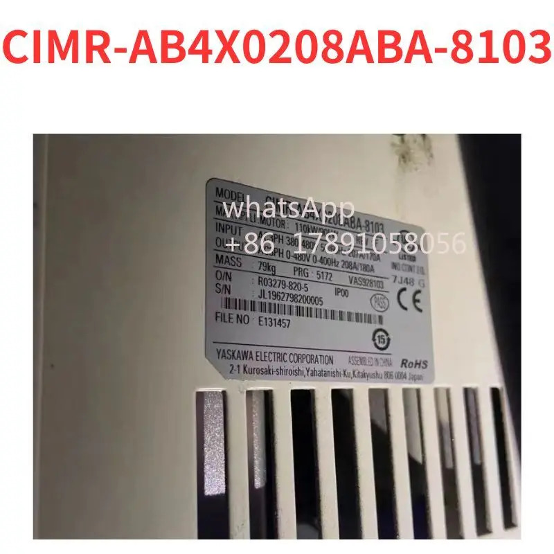 CIMR-AB4X0208ABA-8103 주파수 변환기 리퍼 완료