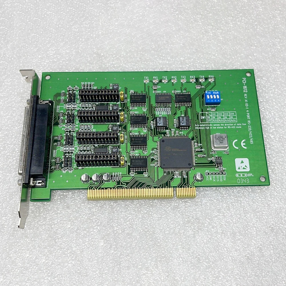 어드밴텍 PCI-1612 REV A1데이터 캡처 카드 02-1/02-2/02-5 4 포트 RS-232/422/485납품 비고 모델