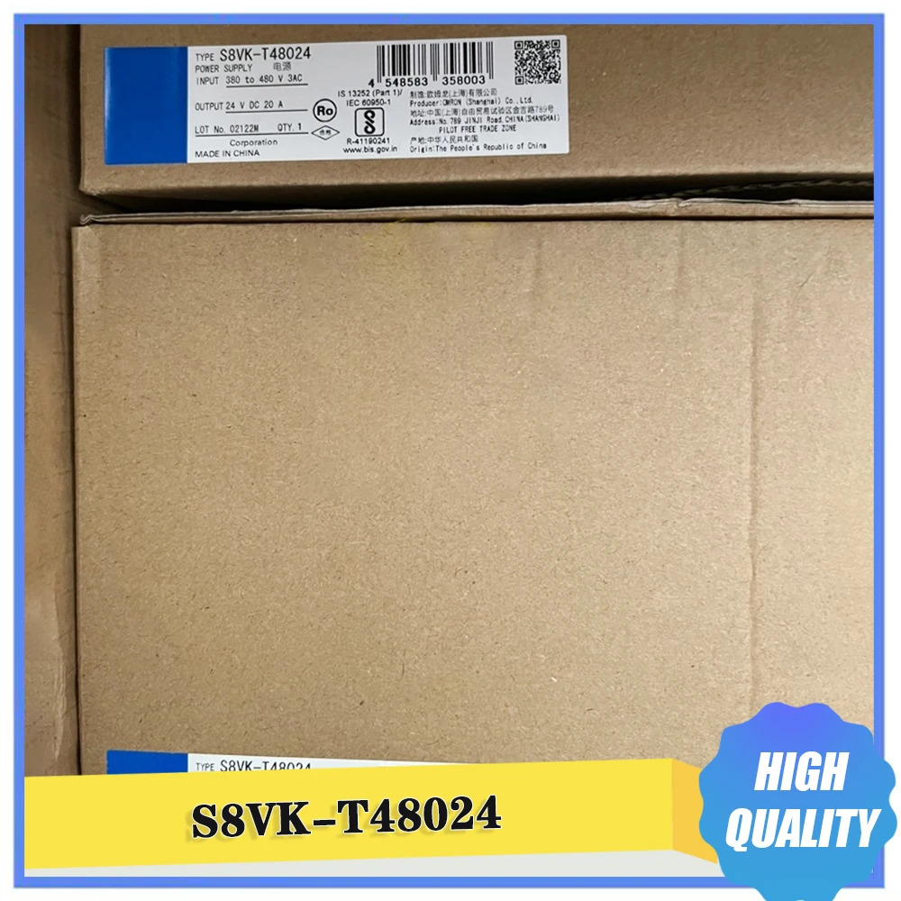 S8VK-T48024 레일 타입 스위칭 전원공급장치 DC24V 20A 출력