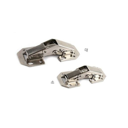 ok철물 문짝경첩 경첩(무타공경첩 90도 72mmX33mm 소1p)문