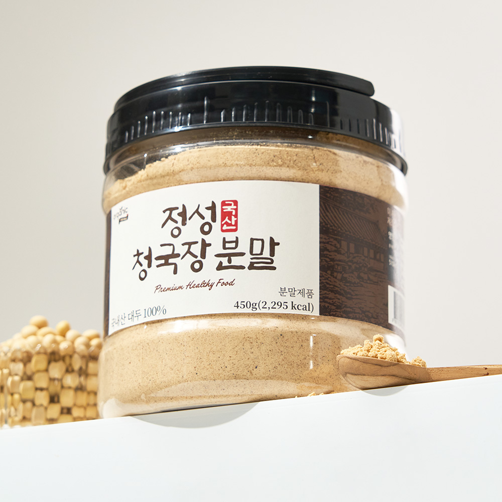 오가닉프렌즈 100% 국내산 대두 냄새적은 정성 청국장 분말 가루 - 상세 이미지 2