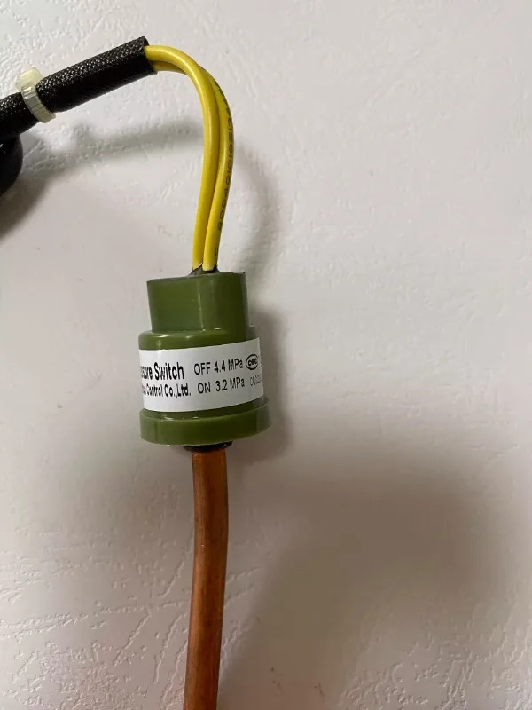 3PCS H20PS 압력 컨트롤러 OFF 4.4MPa ON 3.2MPa 고압 저압 스위치