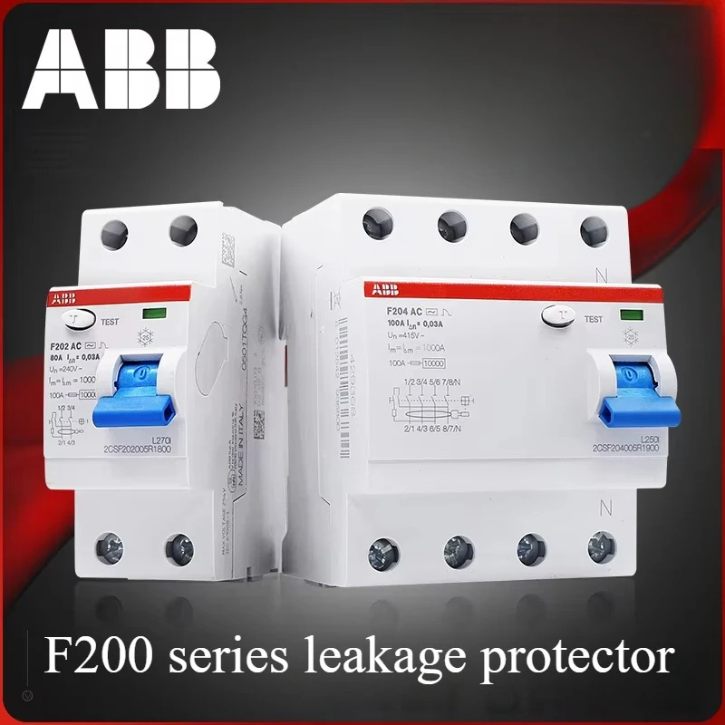 ABB F200 시리즈 전자기 누설 회로차단기