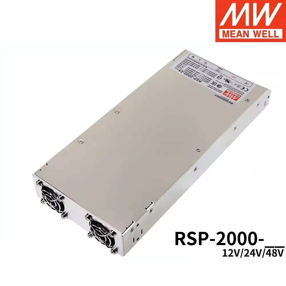 MEAN WELL RSP-2000-12 대만 MW 고전력 스위칭 전원공급장치 12V100A1200W RSP-2000