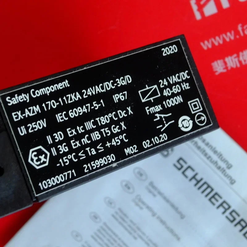 슈머살 신형 스위치 103000771 EX-AZM170-11ZKA 24VAC/DC-3G/D