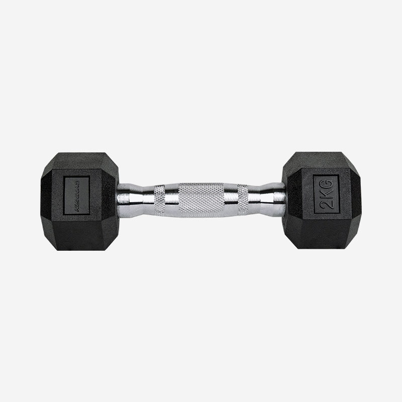 짐맨 PEV 육각 덤벨 냄새없는 아령 2kg, 2개 - 상세 이미지 5