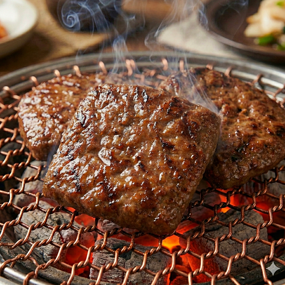 궁중 숯불 너비아니 48판 숯불향 간편식 국내산 원육 불향 떡갈비 - 상세 이미지 2