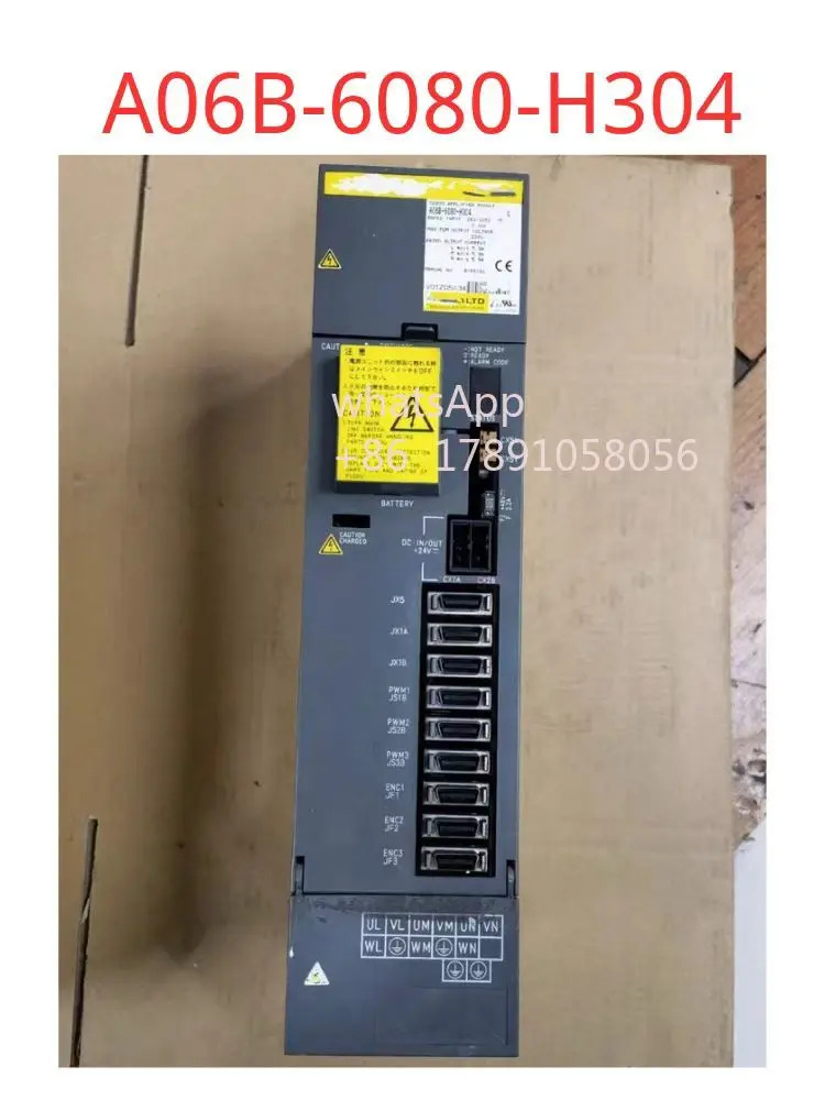 A06B-6080-H304 리퍼 서보 증폭기 모듈 정상 기능