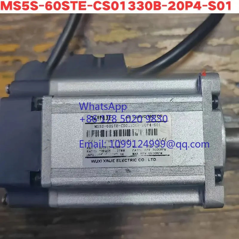 리퍼 서보 드라이버 MS5S-60STE-CS01330B-20P4-S01 정상 기능 완료 OK