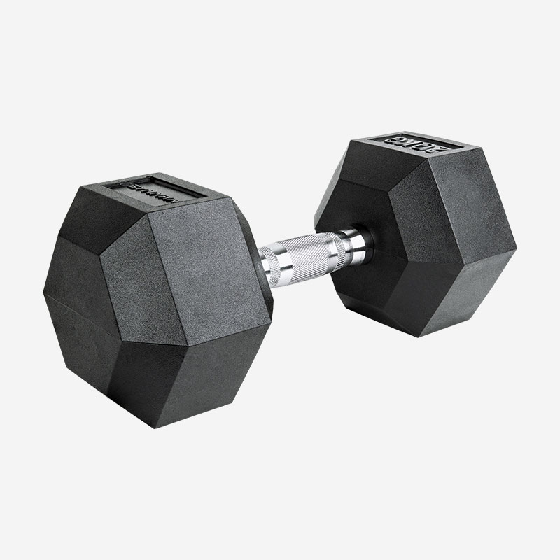 짐맨 PEV 육각 덤벨 냄새없는 아령 20kg, 1개 - 상품 이미지