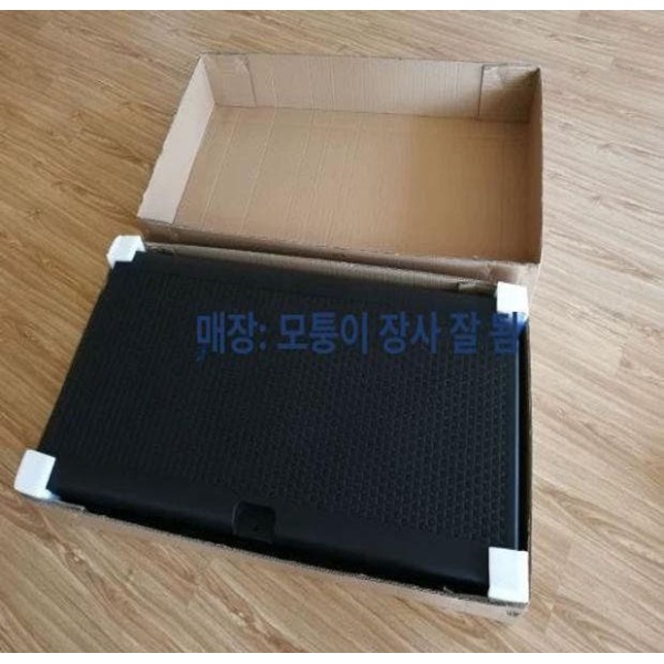 튼튼한 데크 이동식 보관함 미니 창고 수납함 조립 옥상 정리함 블랙 블랙 120x61x63cm - 상세 이미지 4