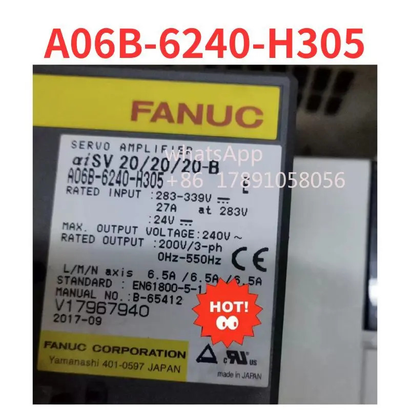 A06B-6240-H305 서보 드라이버 리퍼 완료