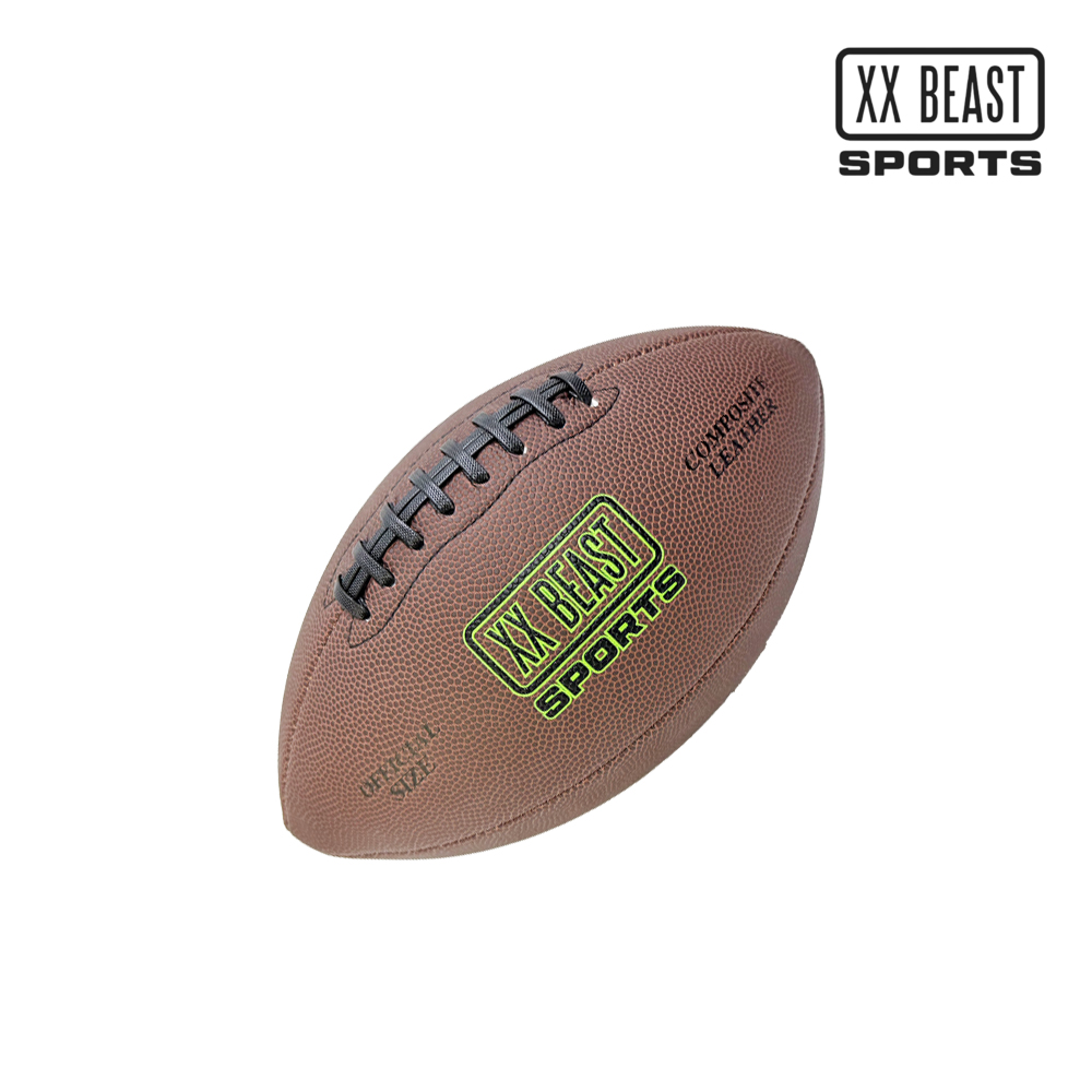 XXBEAST 미식축구공 성인용 청소년용 Official size football - 상품 이미지
