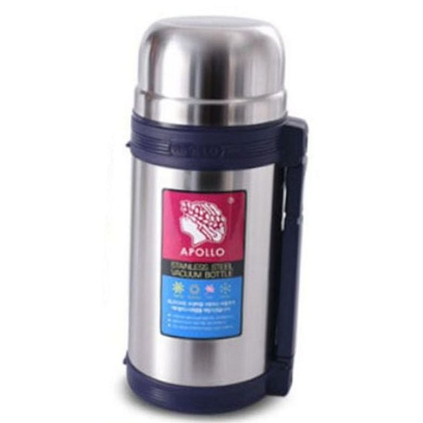 휴대용 대용량 보온병 등산용 스테인리스 보온병 보냉병 죽통 1800ml 물병 - 상품 이미지
