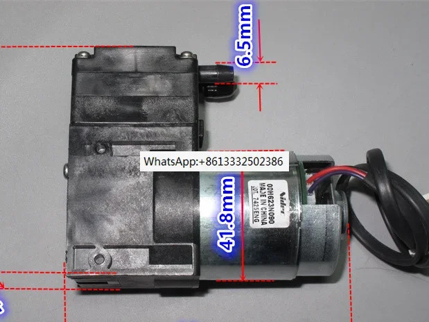 일본 브러시리스 에어 펌프 대용량 유량 다이어프램 진공 Pump-80kpa 샘플링 12V-24V