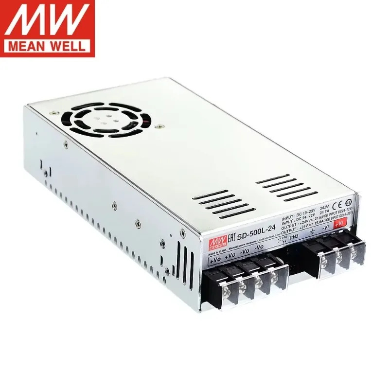MEAN WELL SD-500L-12 SD-500L-24 SD-500L-48 SD-500H-12 SD-500H-24 SD-500H-48 500W 단일 출력 DC-DC 컨버터