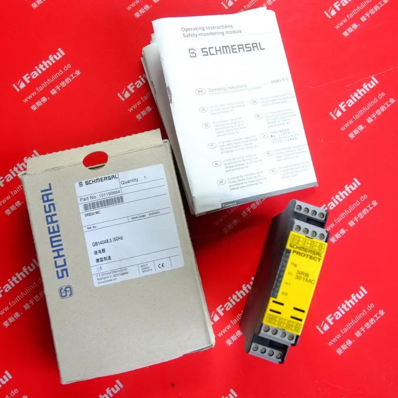 SCHMERSAL 보안 모니터링 모듈 SRB301MC-24V 101190684