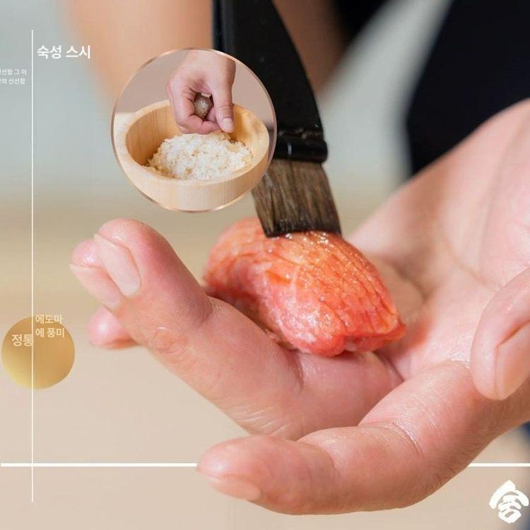 이자카야 스시붓 일식 기름솔 간장 타래붓 초밥용 소스붓 전문가용 고급 요리점 - 상세 이미지 4