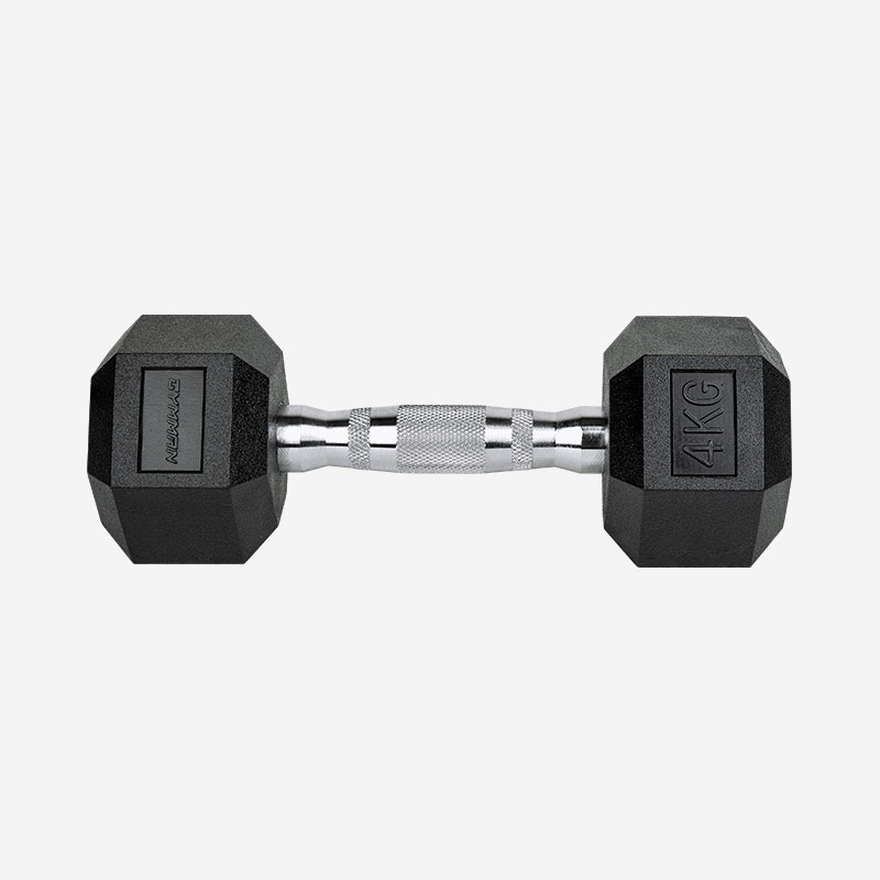 짐맨 PEV 육각 덤벨 냄새없는 아령 4kg, 2개 - 상세 이미지 5