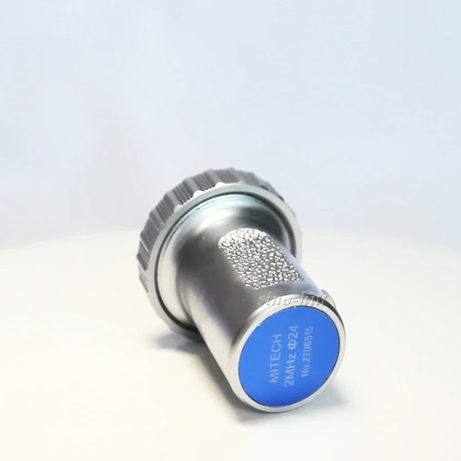 Mitech 초음파 결함 검출기 테스터단일 요소 변환기 직선 빔 프로브 2MHz 24mm