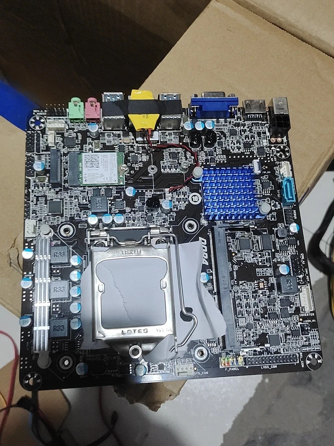 TECC X24 Pro 메보드 Microstep TH310C-M4 M3 LVDS 올인원 H310C D3