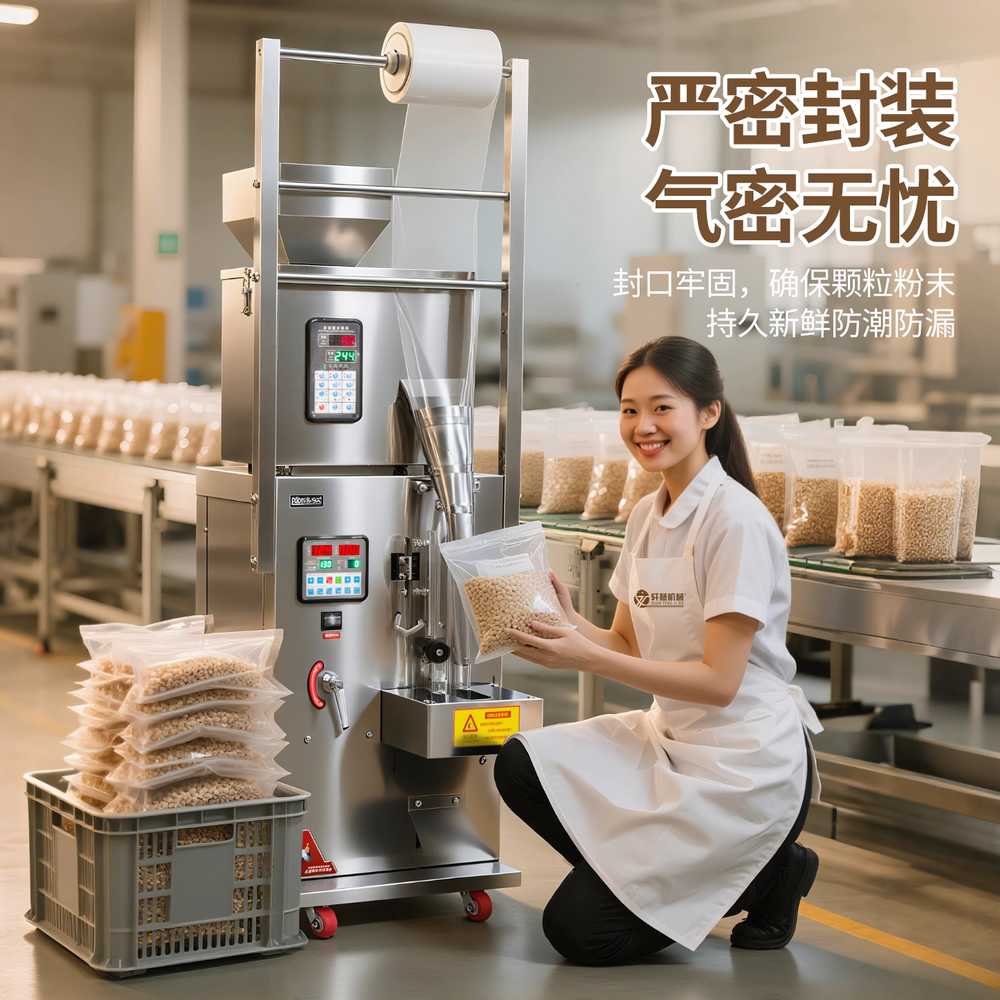 자동 삼면 포장기 약초 곡물 용 분말 과립 정량 밀봉기 50g - 상세 이미지 4
