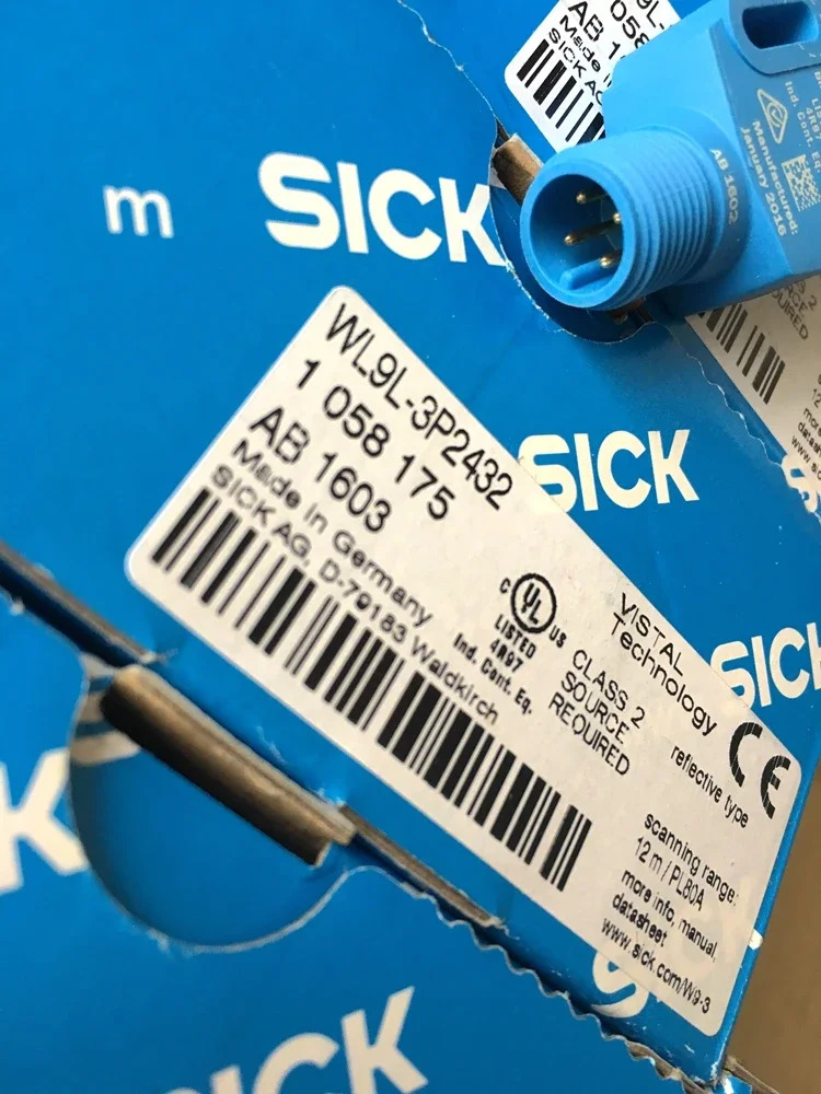 오리지널 SICK WL9L-3P2432 레이저 센서