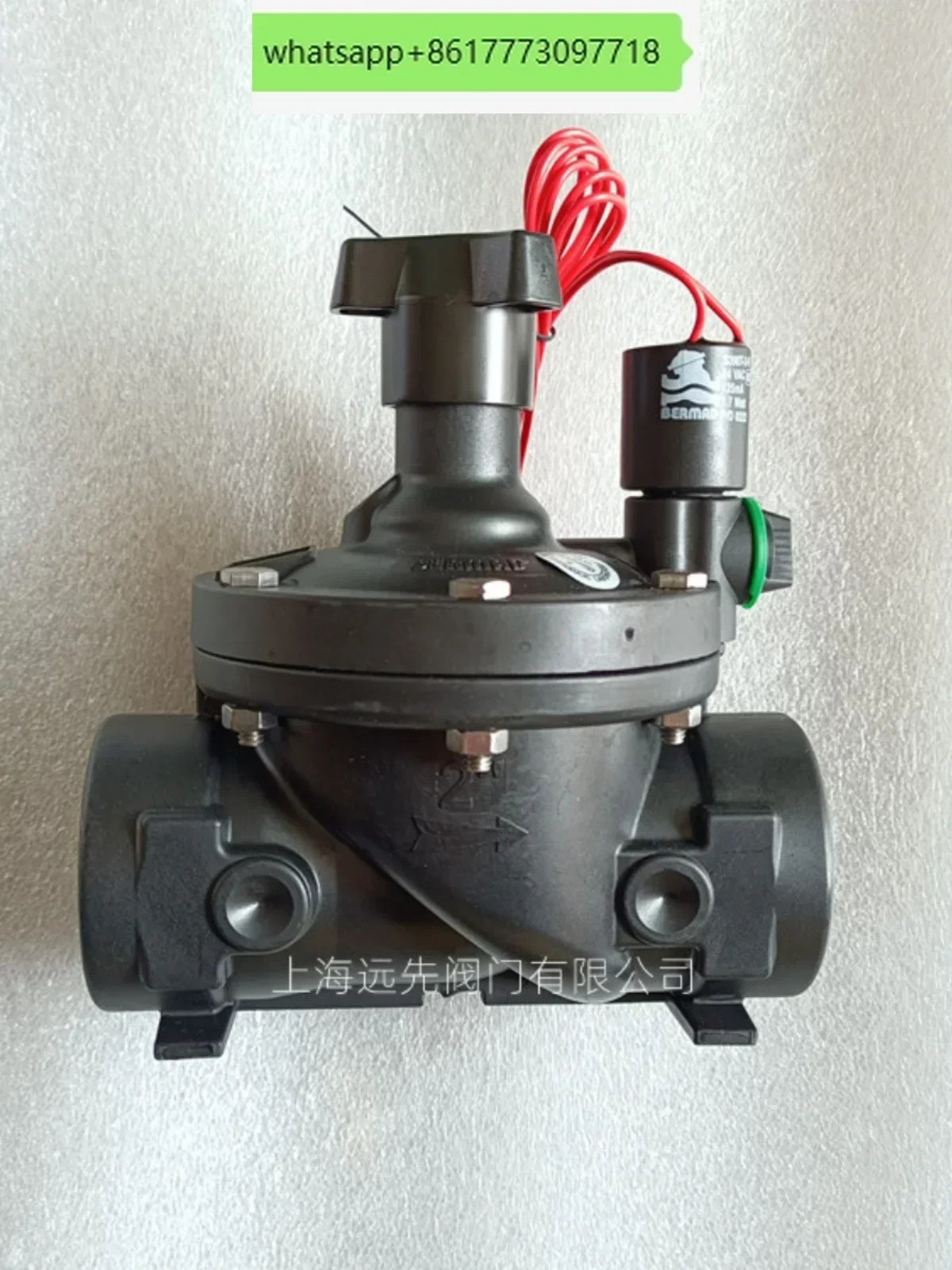 IR-21T 솔레노이드 밸브 S390T-2W 또는 S390T-2-R 전기 자기 헤드