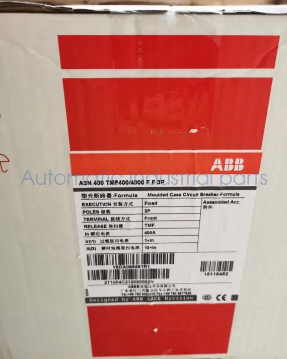 ABB A3N400 TMF400/4000 FF 3P 회로차단기 10116452
