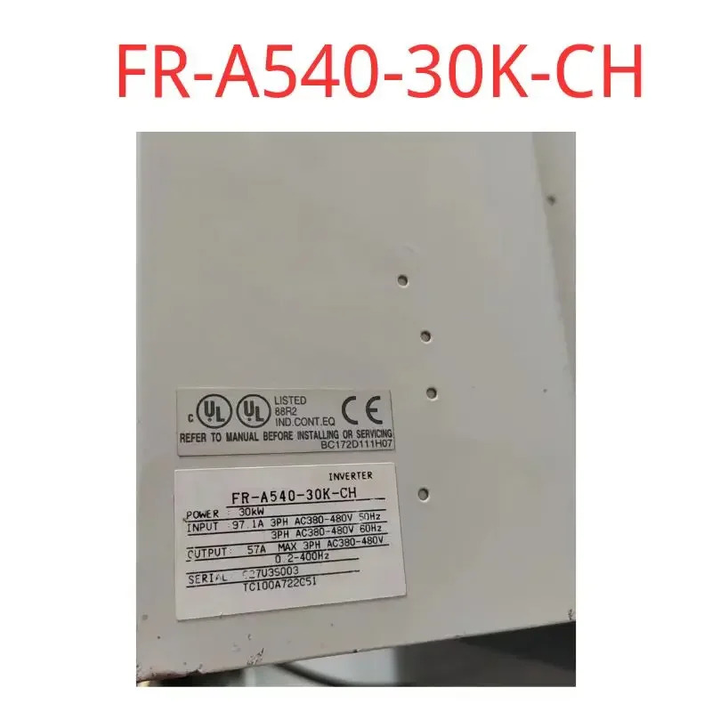 리퍼 FR-A540-30K-CH 인버터 380V 외관이 좋습니다.