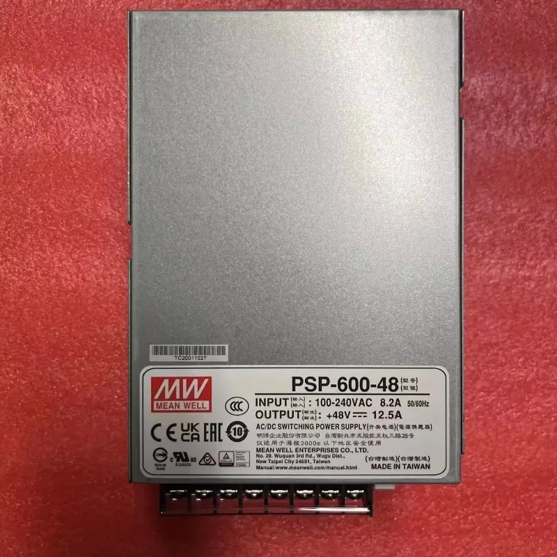 MEAN WELL PSP-600 PSP-600-12 스위칭 전원공급장치 600W /12V /50A는 고전력 전원공급장치연결할 수 있습니다.