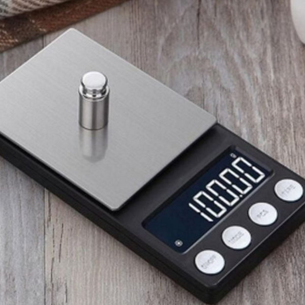 휴대용 초정밀 전자 저울 주방용 디지털 전자 저울 500g 베이킹 - 상품 이미지