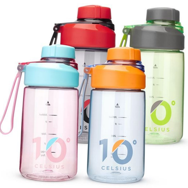 스포츠 트라이탄 물통 스트랩 트라이탄 보틀 휴대용 460ml - 상품 이미지