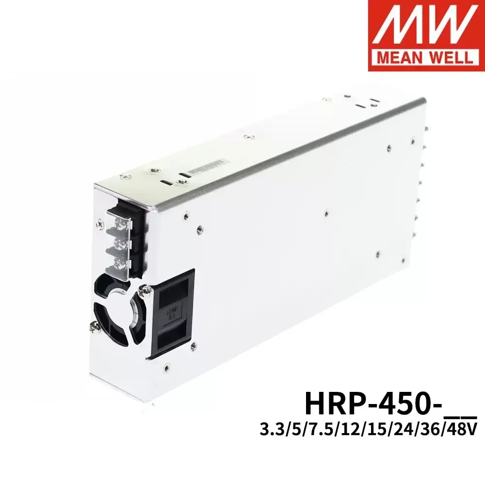 MEAN WELL HRP-450 HRP-450-24 24V 18.8A 450W 단일 출력PFC 기능 스위칭 전원공급장치 포함
